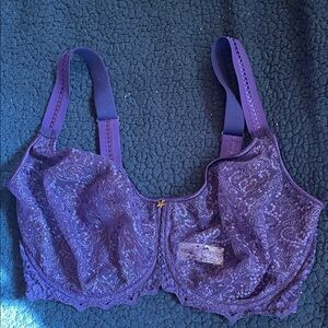 Empreinte Elegant Purple Lace Bra